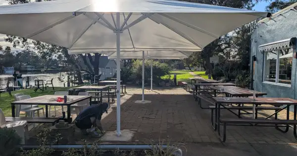 Pelican's Cafe on the Murray